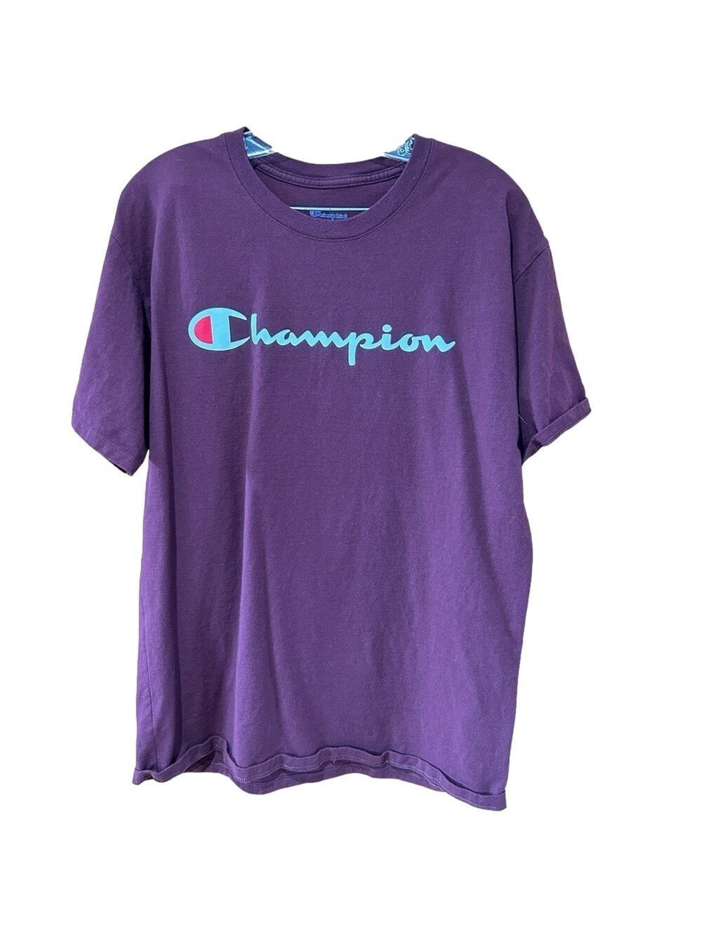 Champion Burgundy Short Sleeve Tee Shirt